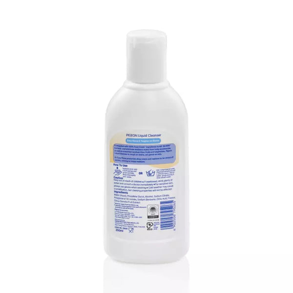 Pigeon Liquid Cleanser/ 100% Food Grade Bottle Liquid Cleanser Yuzu (200ml)