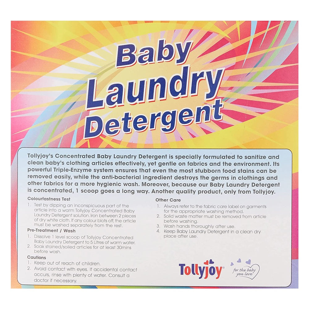 Tollyjoy Baby Laundry Detergent Powder 1kg
