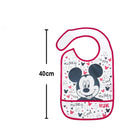 NUK Mickey Baby Bib-2