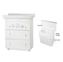 Italbaby Baby Re Baby Bath With 3 Large Drawers-2