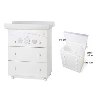 Italbaby Baby Re Baby Bath With 3 Large Drawers