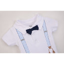 Hudson Baby 3pcs Bodysuit Short Sleeve Set (0-3m/3-6m/6-9m/9-12m)-7