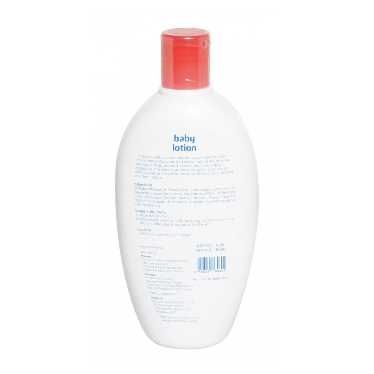 Tollyjoy Baby Moisturizing Lotion (250ml)