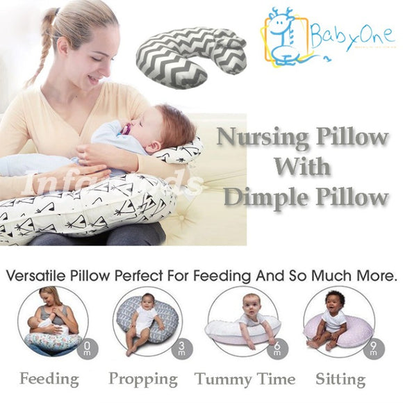BabyOne Nursing Pillow With Dimple Pillow