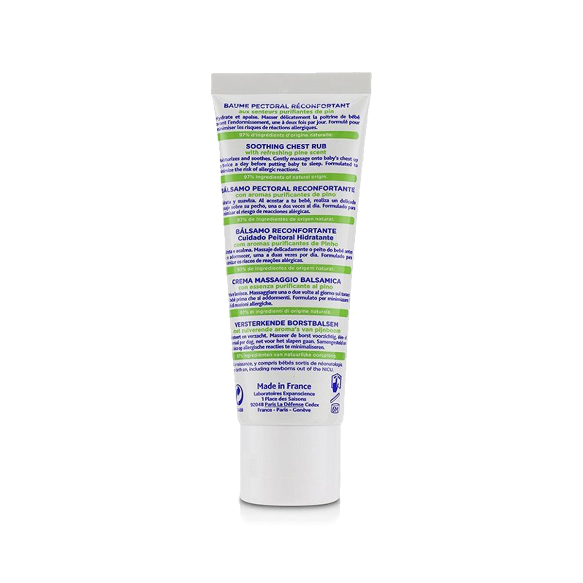 Mustela Soothing Chest Rub - 0