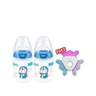 NUK Doraemon Bottle with Teether (Promo)