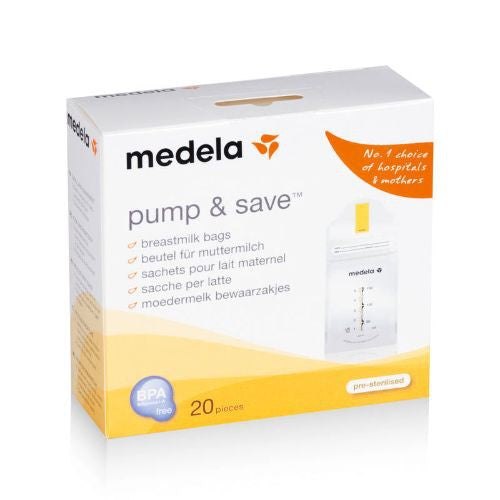 Medela Pump and Save Breastmilk Bags - 20pcs