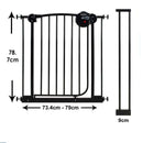 Lucky Baby SG21 Smart System Swing Back Steel Gate Extension-5