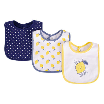 Hudson Baby 5pcs Bib And Headband Set - 0