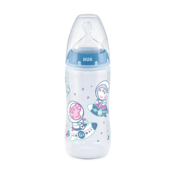 NUK Premium Choice Peppa Pig 300ml PP Bottle With Temperature Control - 0