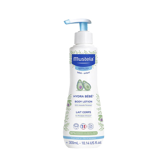 Mustela Gentle Cleansing Gel For Hair & Body + Hydrabebe Body Lotion (Bundle)