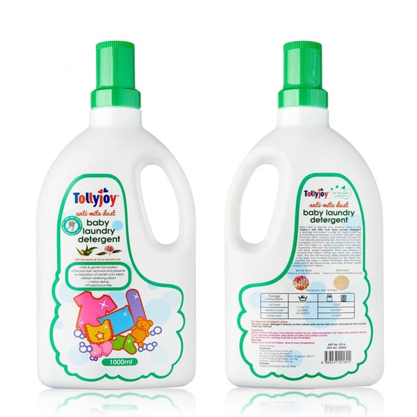 Tollyjoy Anti Mite Dust Baby Laundry Detergent - 1000ml (2 Bottles / 4 Bottles / 6 Bottles / 8 Bottles) (Promo)