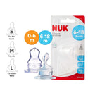 NUK Classic Anti-Colic Teats - Silicone