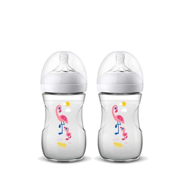 Philips Avent Natural Baby Bottle with Animal Design 260ml - Exclusive Deal (Promo)