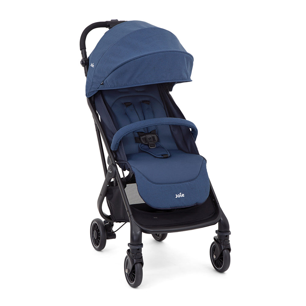 Joie Tourist Compact Lightweight Stroller + Rain Cover +Car Seat Adaptor (1 Year Warranty) - 0