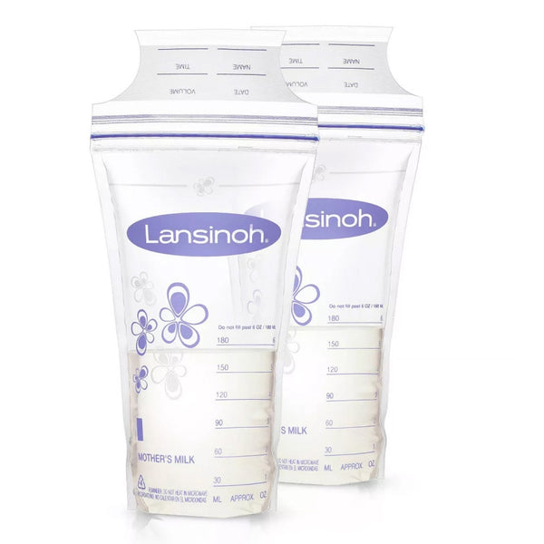 Lansinoh Breastmilk Storage Bags 6oz/180ml (50x2=100Bags/50x4=200bags)