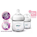 Philips Avent Natural Bottles Twin Pack - 125ml