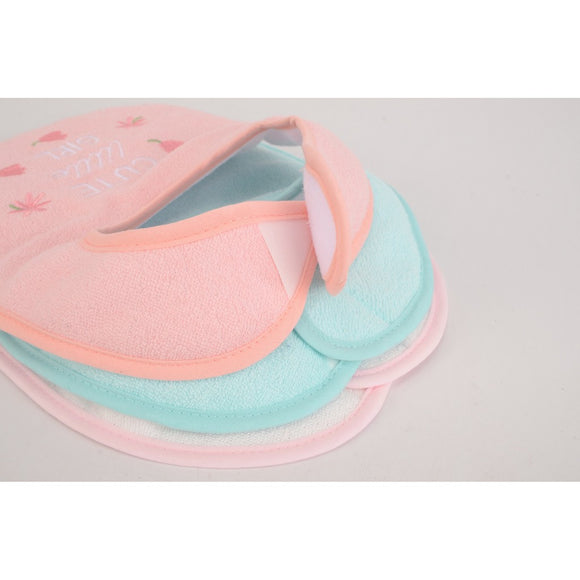 Luvable Friends 3PC Emb Bib with Polyfill