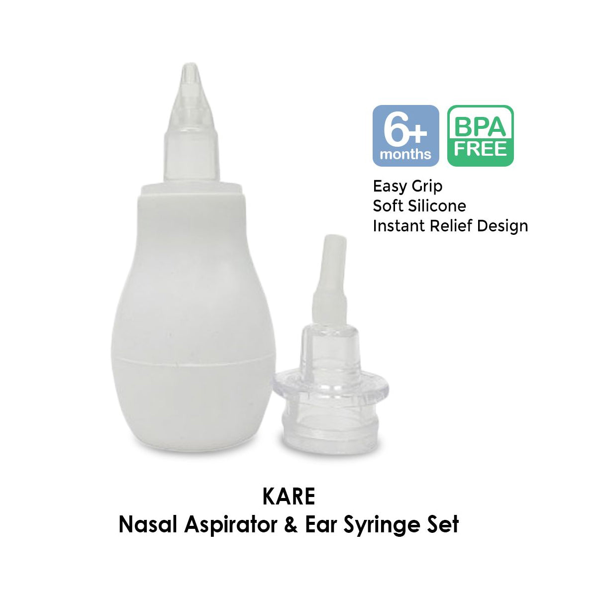 Lucky Baby Kare Nasal Aspirator and Ear Syringe Set | Baby Kingdom Pte Ltd