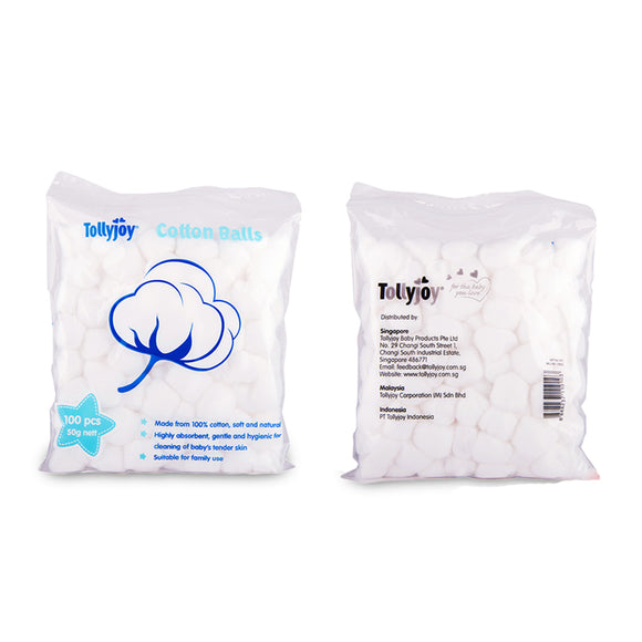 Tollyjoy Cotton Balls 100pcs