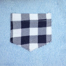 Hudson Baby Animal Face Hooded Bath Robe - Blue Fox-4