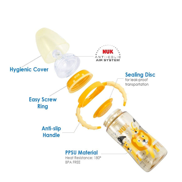 NUK Premium Choice 300ml PPSU Bottle with Handle