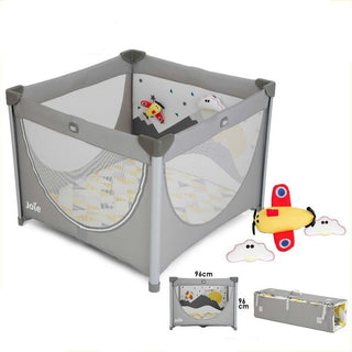 Joie Square Playpen - Little Cheer (1 Year Warranty)