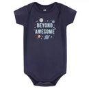 Hudson Baby 3pcs Bodysuit Short Sleeve Set (0-3m/3-6m/6-9m/9-12m)-16