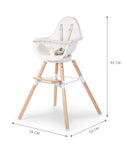 Childhome Evolu One.80° High Chair