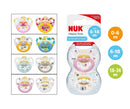 NUK Happy Kids Latex Soother 2pcs/pack - Random Design-1