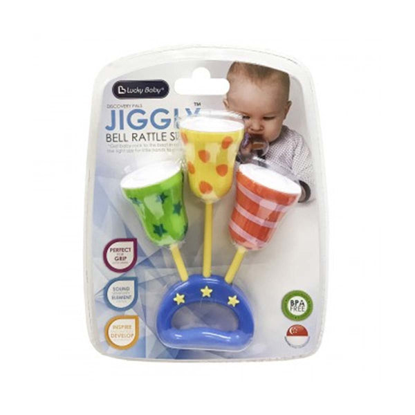 Lucky Baby Jiggly Bell Rattle