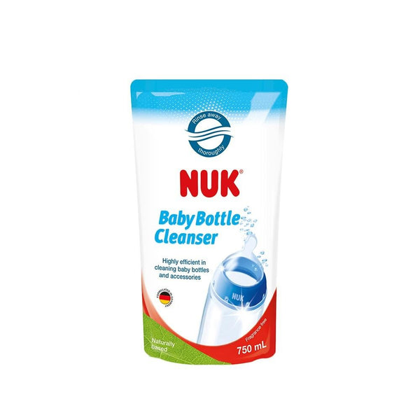 NUK Bottle Cleanser (Bottle + Refill) +  Anti Bacterial Wipes 80s (6 packs) (Promo)