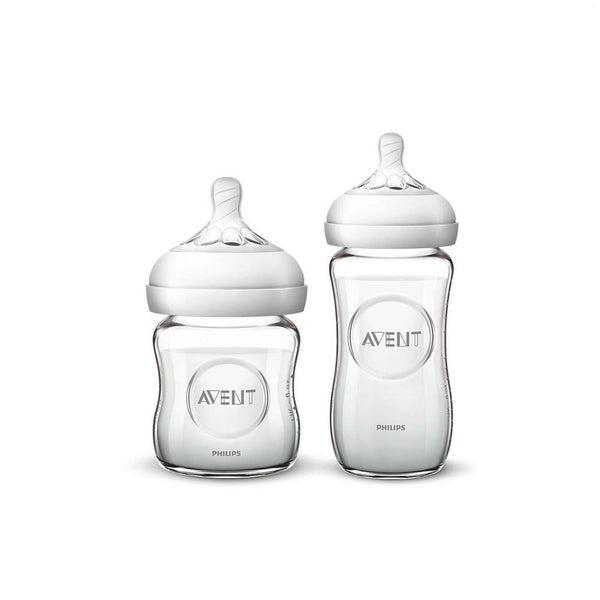Philips Avent Natural Glass Baby Bottle 120ml / 240ml