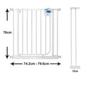 Lucky Baby SG03 Smart System Swing Back Steel Gate Extension