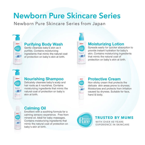 Pigeon Newborn Pure Skin Care Series Bundle set of 2 (Promo)