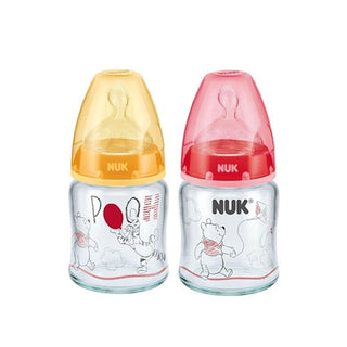 NUK Premium Choice Winnie The Pooh Glass Bottle