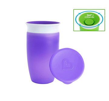 Munchkin Miracle® 360° Trainer Cup - 10oz/296ml with Lid - 0