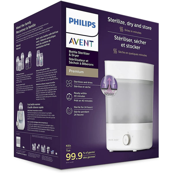 Philips Avent Steam Sterilizer and Dryer Newborn Premium Bottle Set (Promo)