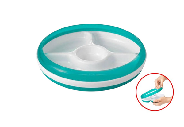 OXO Tot Divided Plate with Removable Ring
