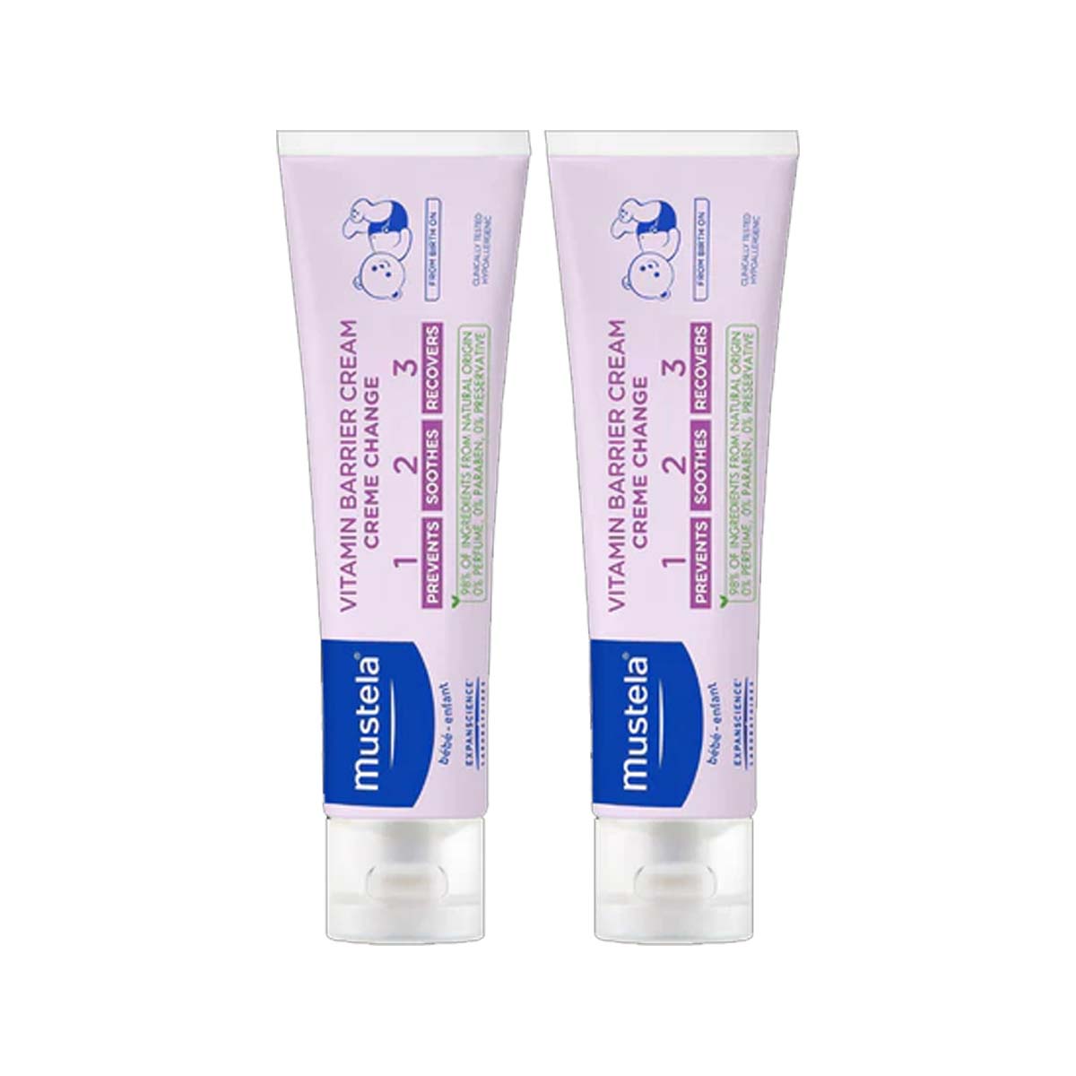 Mustela Vitamin Barrier Cream 123 - 0