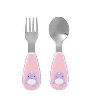 Buy narwhal Skip Hop Zoo Utensils Fork & Spoon