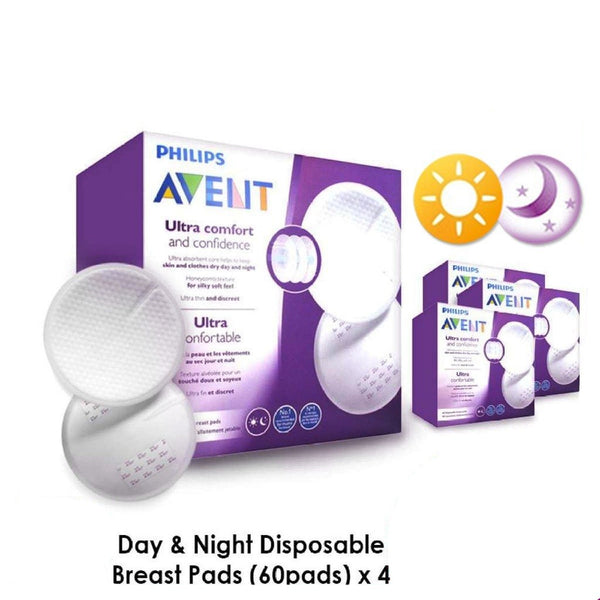 Philips Avent Disposable Breast Pads 60pads - For Day and Night