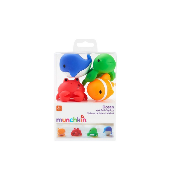 Munchkin Ocean Bath Squirts - 4pcs