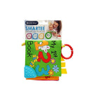 Lucky Baby Smartee Teether Cloth Book (Alphabet / Number/ Animal)-1