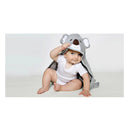 Luvable Friends 3pcs Bodysuit Short Sleeve Set - White Design-6