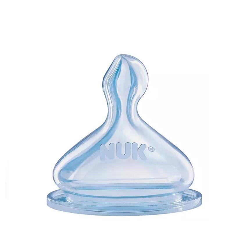 NUK Premium Choice+ Anti-Colic Wide Neck Teats - Silicone (0-6months / 6-18months) - 0