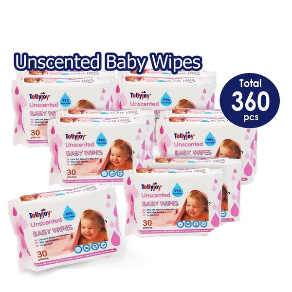 Tollyjoy Unscented Baby Wipes - 2 In 1 (Promo)