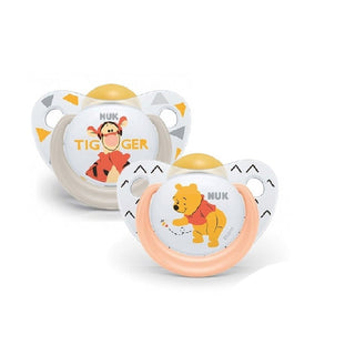 Buy 40733819-or-orange NUK Disney Winnie the Pooh 2pcs Latex Soother