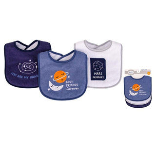 Luvable Friends 3pcs Emb Bib with Polyfill