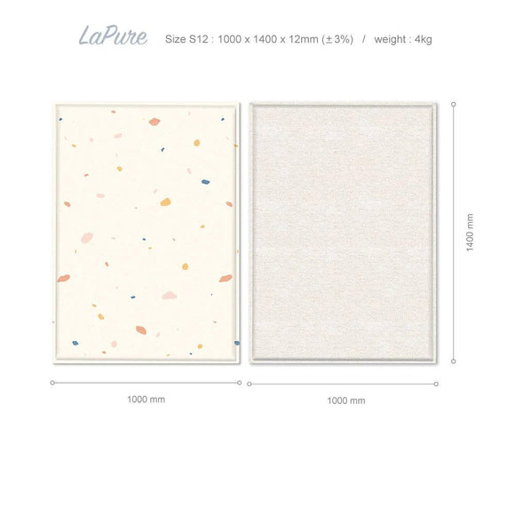 (Pre-order) Parklon LaPure Bumper Playmat - Jelly Terrazzo (S/M/L) - ETA Mid of Nov